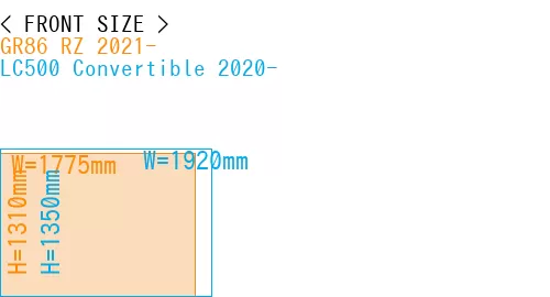 #GR86 RZ 2021- + LC500 Convertible 2020-